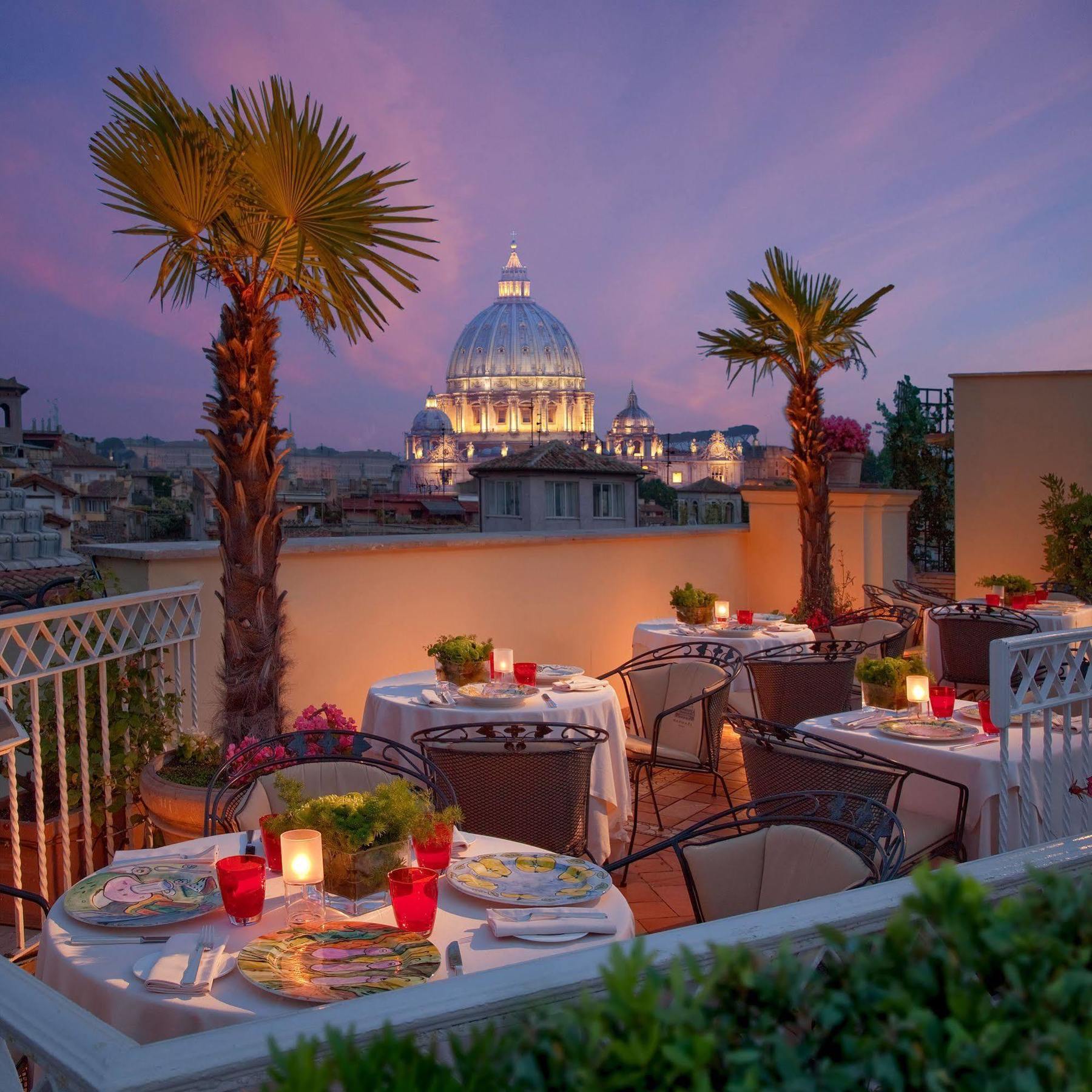 Bio Hotel Raphael - Relais & Chateaux Рим Екстериор снимка